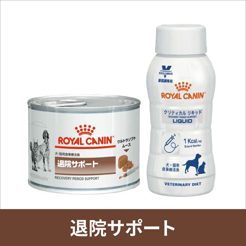 ロイヤルカナン せつな 食事療法食 犬猫用 クリティカル リキッド